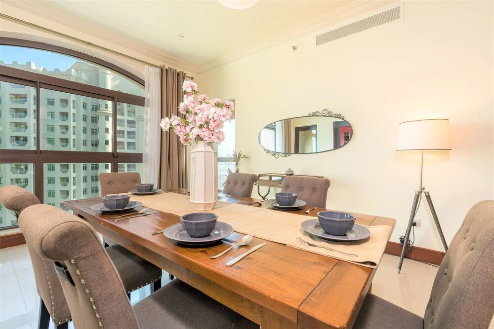 Дубай: Luxury sea view 3bedroom Palm Jumeirah