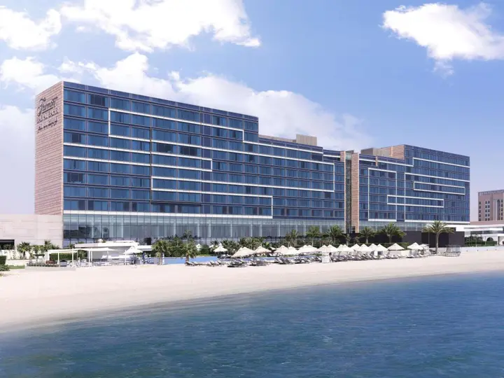 Абу-Даби: Отель Fairmont Bab Al Bahr