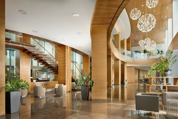 Минск: Отель Minsk Marriott