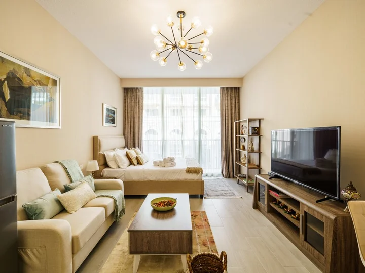 Дубай: Апартаменты Elegant and Comfy Studio JVC Dubai