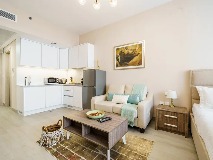 Дубай: Апартаменты Elegant and Comfy Studio JVC Dubai
