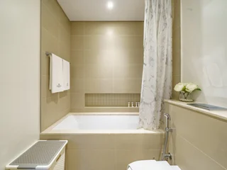 Дубай: Апартаменты Gorgeous 1 BR with Private Terrace | Marina View
