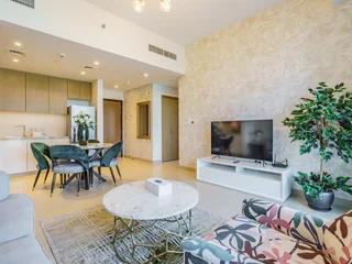 Дубай: Апартаменты Gorgeous 1 BR with Private Terrace | Marina View