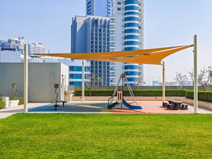 Дубай: Апартаменты Gorgeous 1 BR with Private Terrace | Marina View