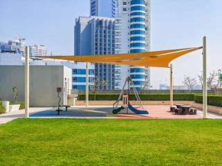 Дубай: Апартаменты Gorgeous 1 BR with Private Terrace | Marina View