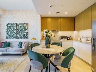 Дубай: Апартаменты Gorgeous 1 BR with Private Terrace | Marina View