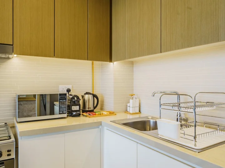 Дубай: Апартаменты Gorgeous 1 BR with Private Terrace | Marina View