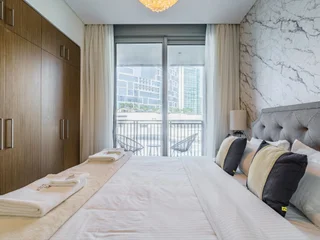 Дубай: Апартаменты Bright and Splendid 1BR with Marina View