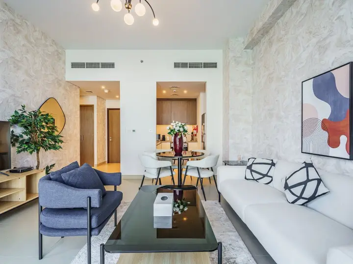 Дубай: Апартаменты Bright and Splendid 1BR with Marina View