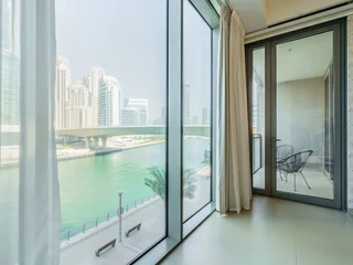 Дубай: Апартаменты Bright and Splendid 1BR with Marina View