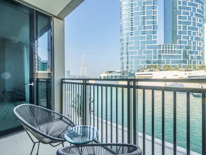 Дубай: Апартаменты Bright and Splendid 1BR with Marina View