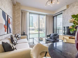 Дубай: Апартаменты Bright and Splendid 1BR with Marina View