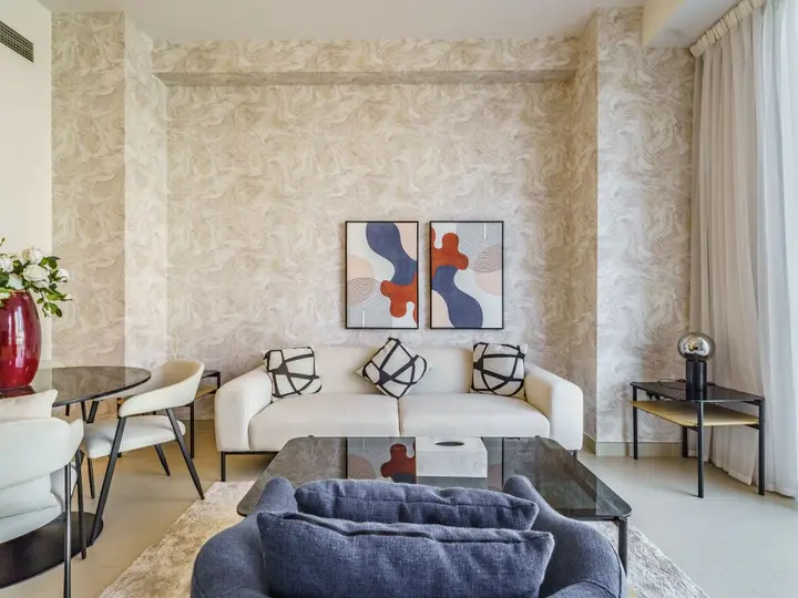 Дубай: Апартаменты Bright and Splendid 1BR with Marina View