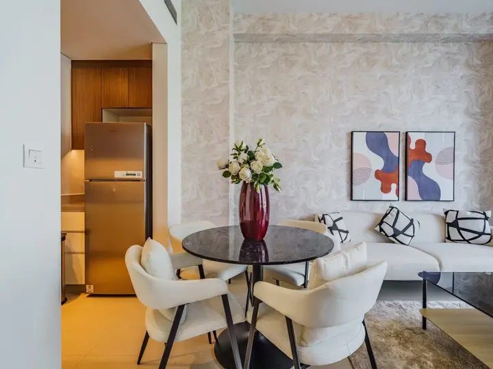 Дубай: Апартаменты Bright and Splendid 1BR with Marina View