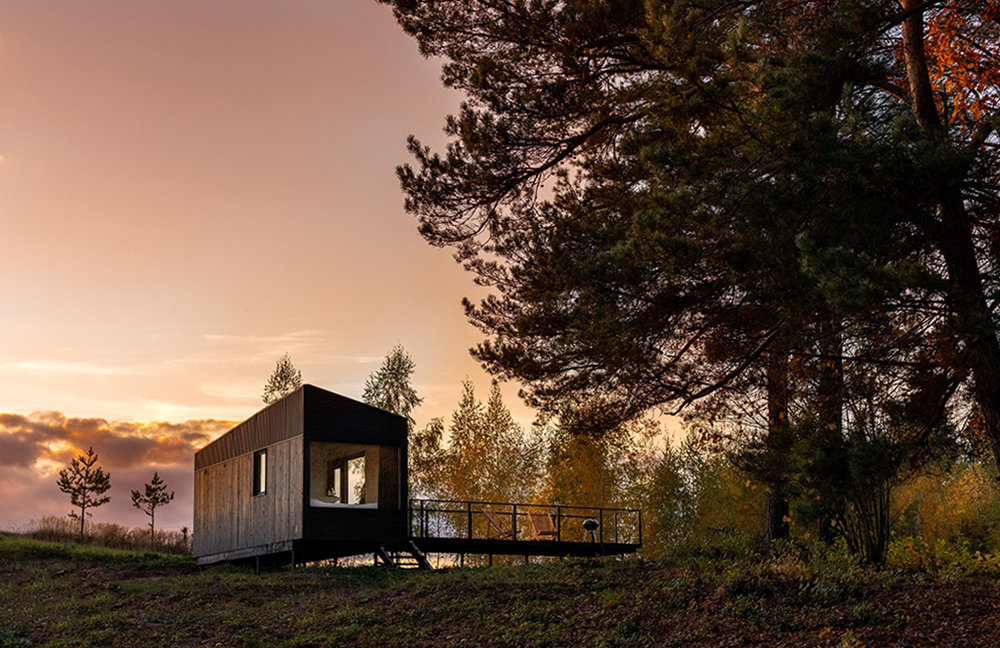 Браслав: Глэмпинг Nomad Houses
