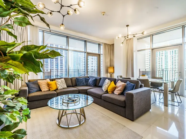 Дубай: Апартаменты Classy 2BR in Boulevard Crescent | Downtown Dubai