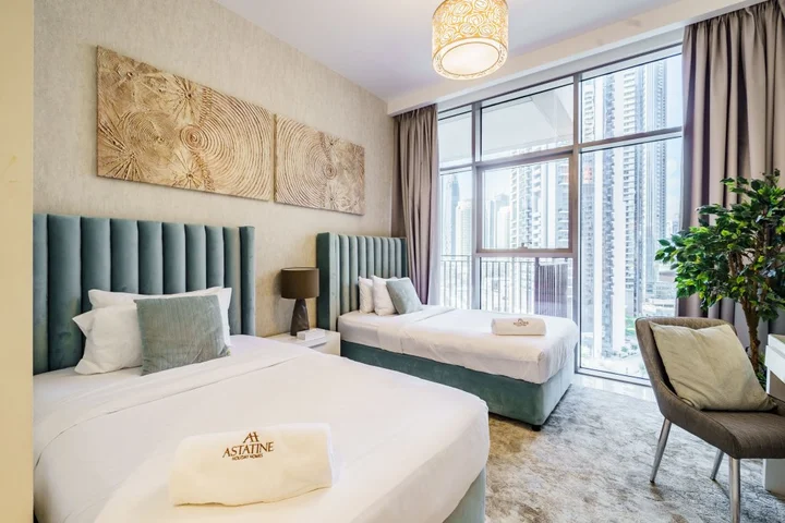 Дубай: Апартаменты Classy 2BR in Boulevard Crescent | Downtown Dubai