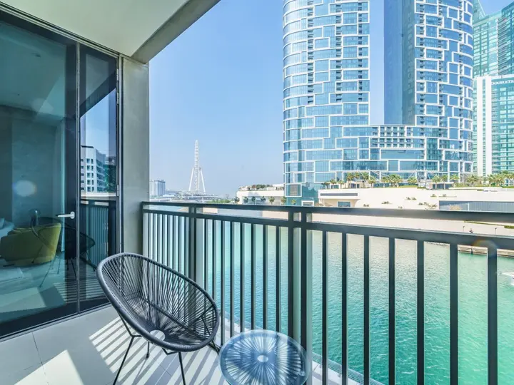 Дубай: Апартаменты Marvelous 1BR with Beautiful Marina View
