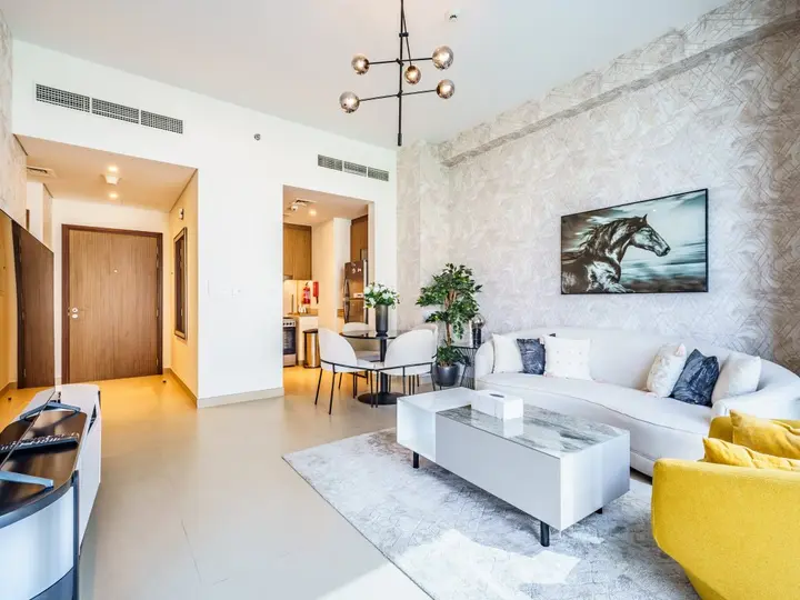 Дубай: Апартаменты Marvelous 1BR with Beautiful Marina View