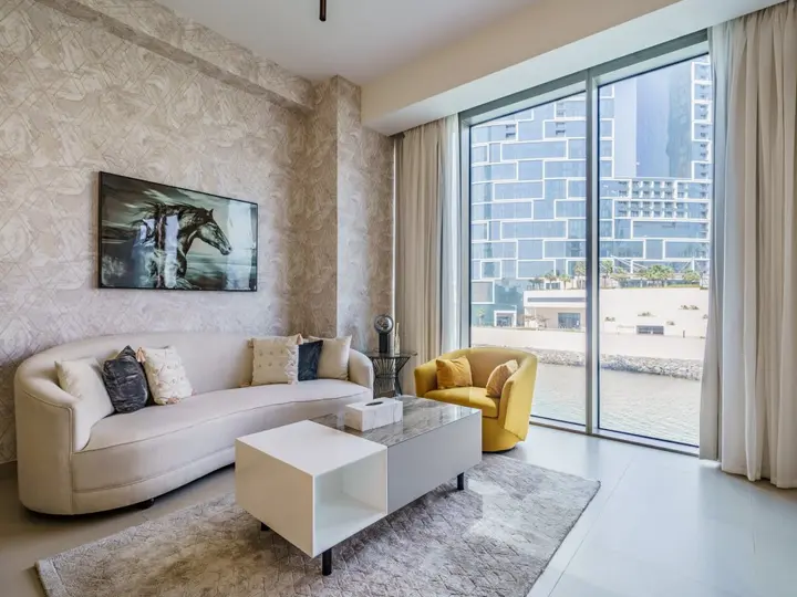 Дубай: Апартаменты Marvelous 1BR with Beautiful Marina View