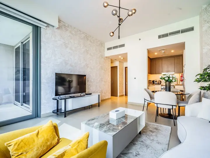 Дубай: Апартаменты Marvelous 1BR with Beautiful Marina View