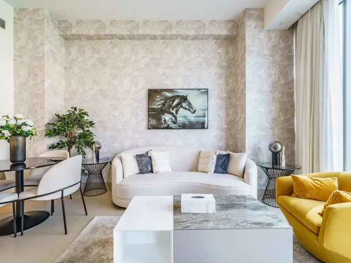 Дубай: Апартаменты Marvelous 1BR with Beautiful Marina View