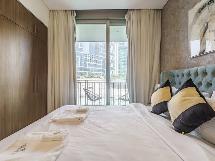 Дубай: Апартаменты Marvelous 1BR with Beautiful Marina View