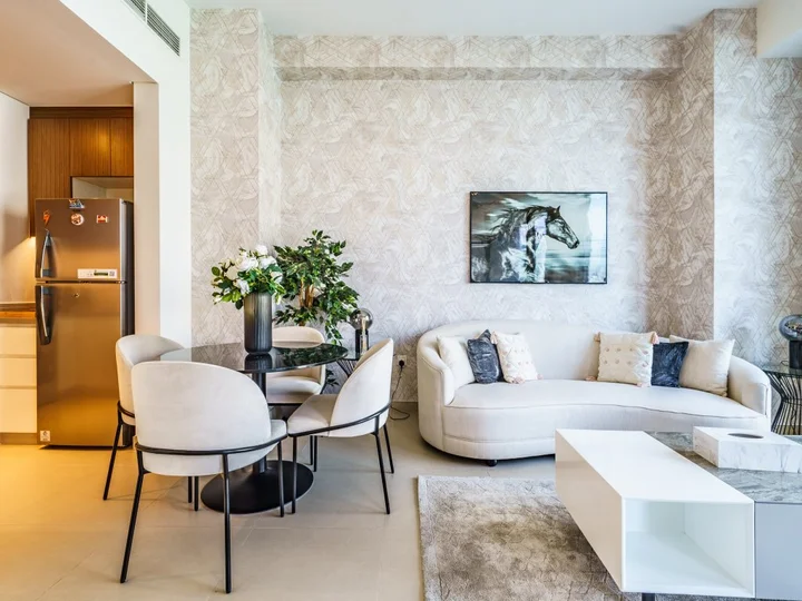 Дубай: Апартаменты Marvelous 1BR with Beautiful Marina View