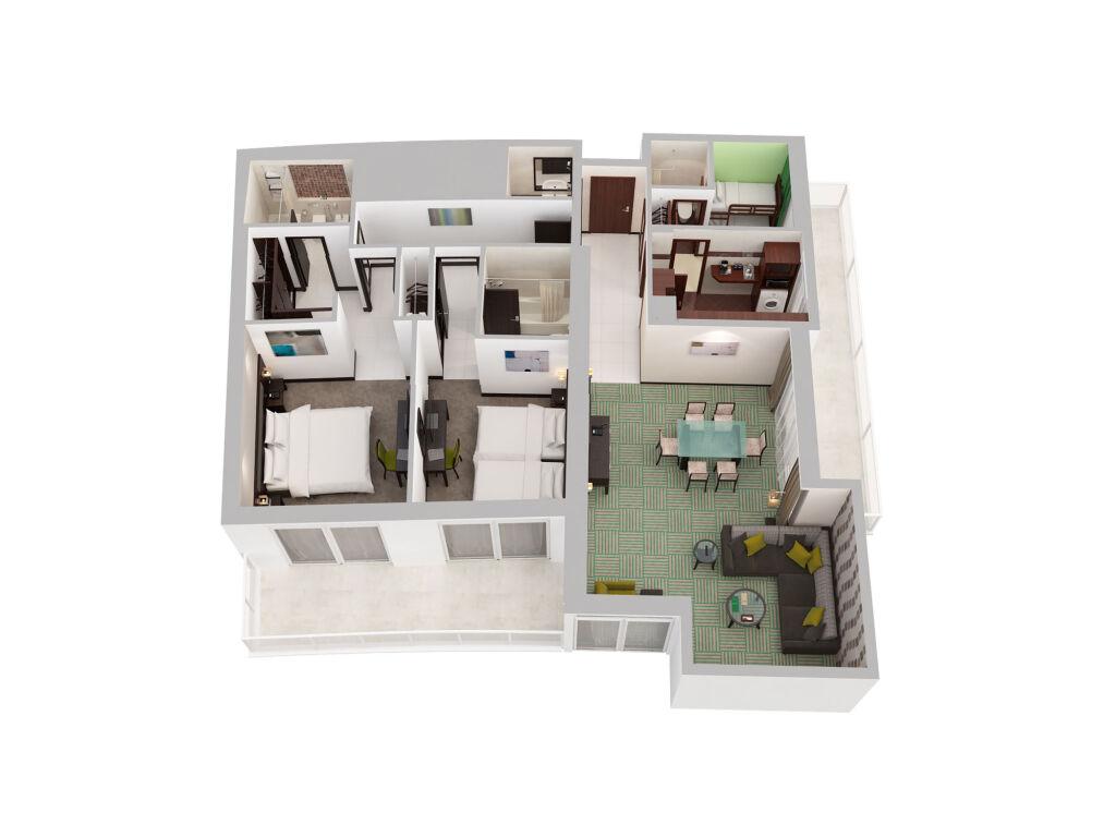 Дубай: Flora Creek Deluxe Hotel Apartments Dubai