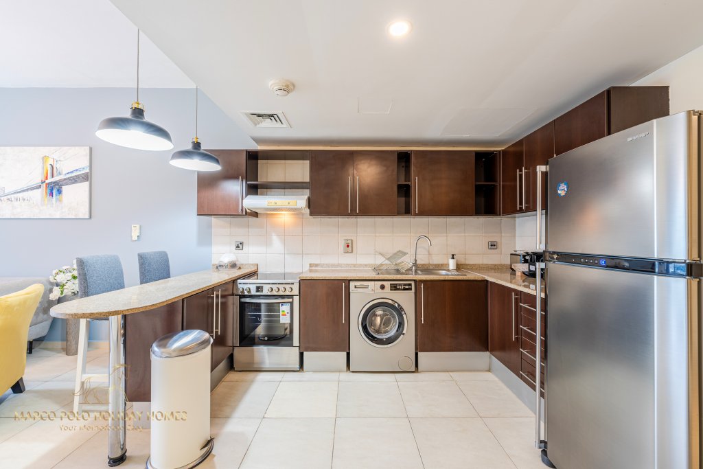 Дубай: Апартаменты Marco Polo - Wonderful Apt With Beautiful full Lake Views