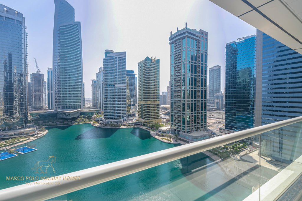 Дубай: Апартаменты Marco Polo - Wonderful Apt With Beautiful full Lake Views