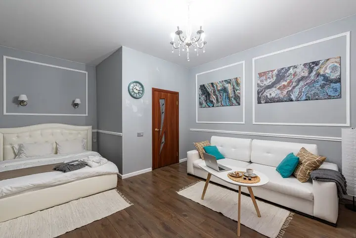Минск: Апартаменты InterLoft 3 Old Town Free Parking Wi-Fi 100/50 Smart TV