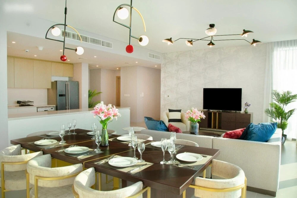 Дубай: Luxe High Floor Full Seaview