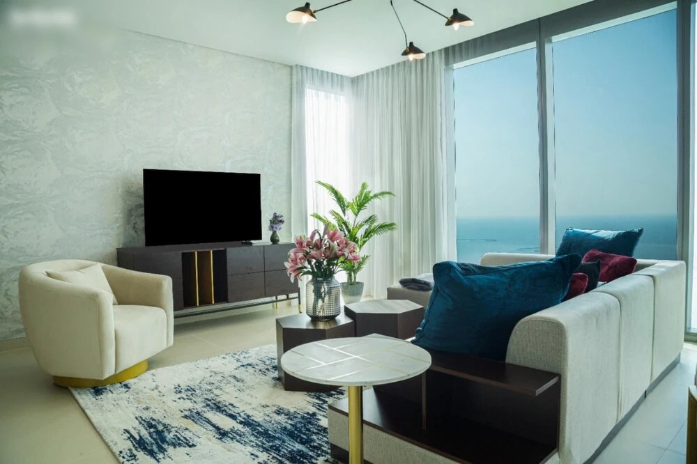 Дубай: Luxe High Floor Full Seaview