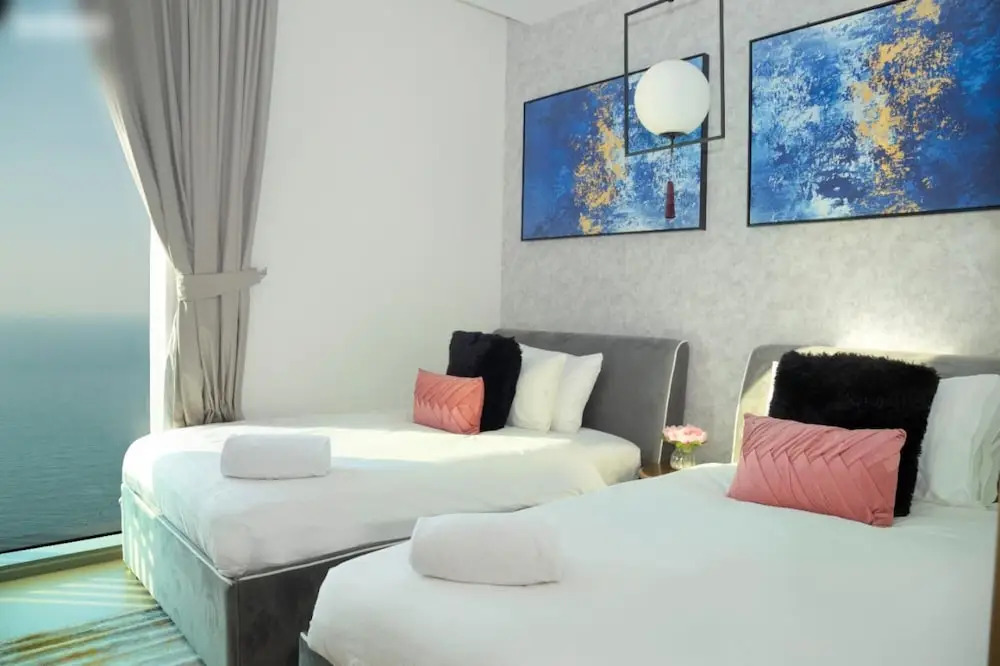 Дубай: Luxe High Floor Full Seaview