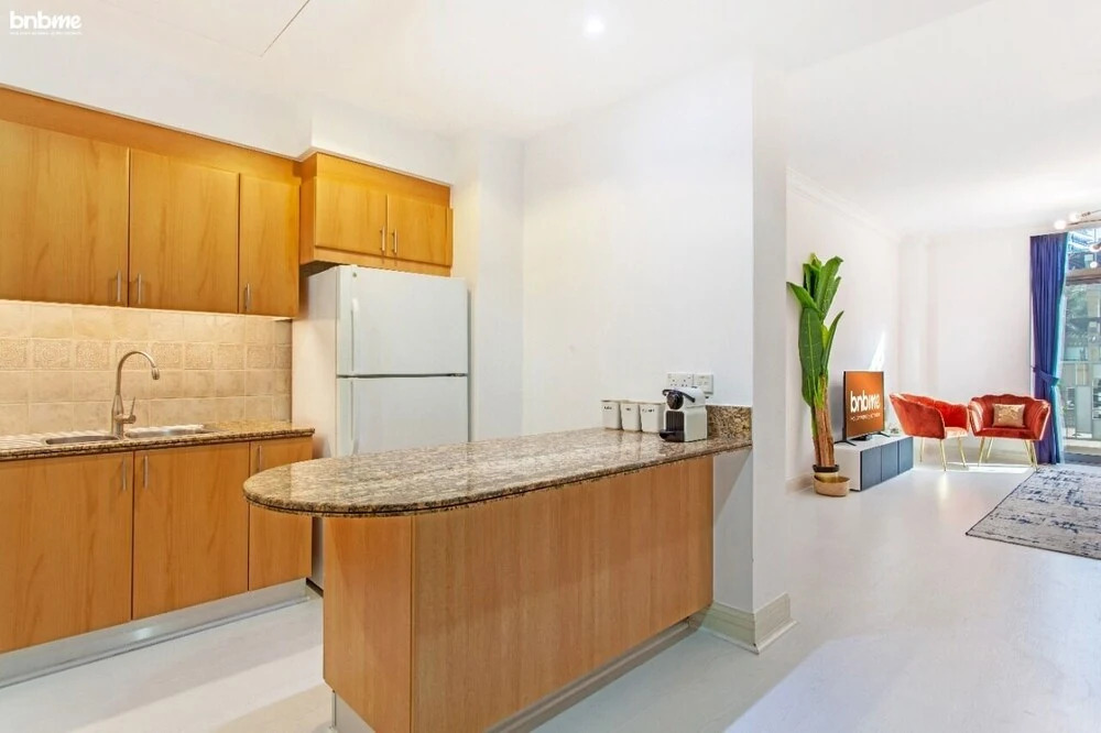 Дубай: Pvt Jacuzzi Tub Groundfloor 2 Bed Bnbme Homes