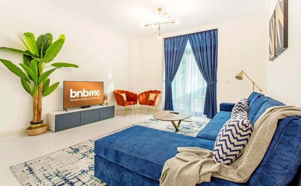 Дубай: Pvt Jacuzzi Tub Groundfloor 2 Bed Bnbme Homes