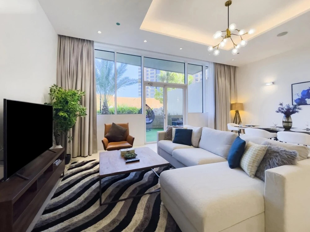 Дубай: Pvt Beach Infinity Pool Resort Living Bnbmehomes