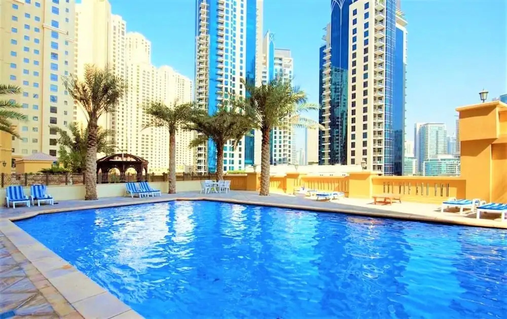 Дубай: Luxurious 5 Bedroom Duplex with terrace & sea view