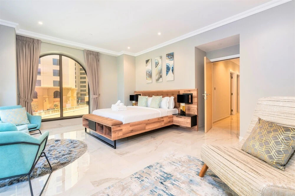 Дубай: Luxurious 5 Bedroom Duplex with terrace & sea view