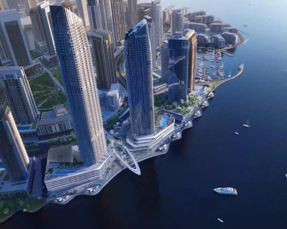 Дубай: Lux BnB The Grand Creek Harbor Views