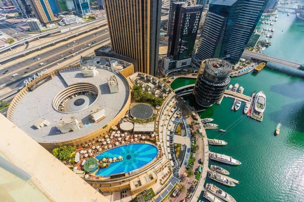 Дубай: Address Marina Luxury Hotel Facilities Studio