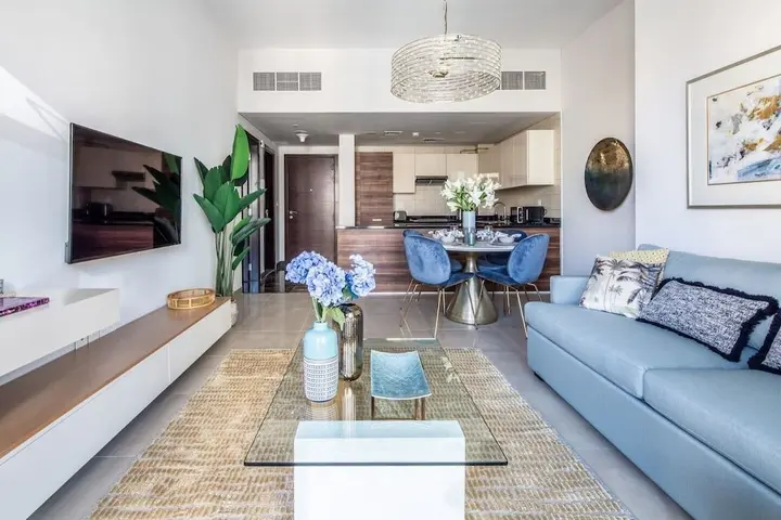 Дубай: Modern & Classy 1BR Overlooking Marina!
