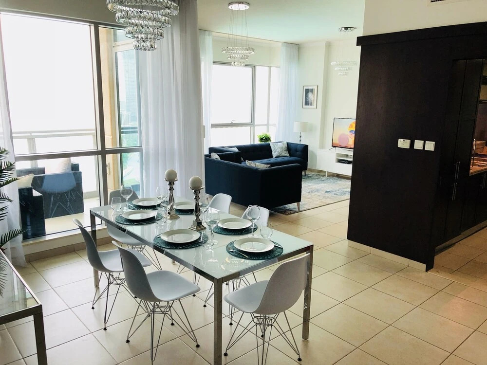 Дубай: Ultimate Stay 4BR Burj Khalifa view