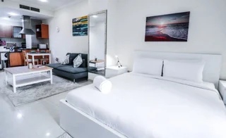 Дубай: St-Spring Oasis Tower-124 by bnbme homes