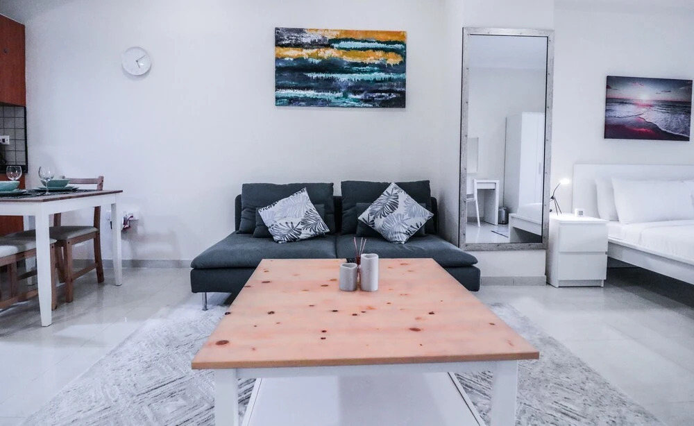 Дубай: St-Spring Oasis Tower-124 by bnbme homes