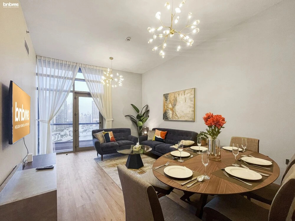 Дубай: 3B-Marina Wharf 1-1505 by bnbme homes