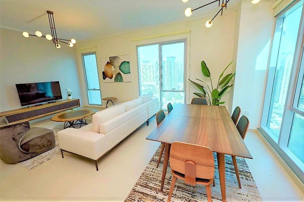 Дубай: Stunning 2 bed Balcony Marina View Dubai