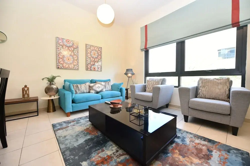 Дубай: ADN - 1 Bedroom Apartment in The Greens