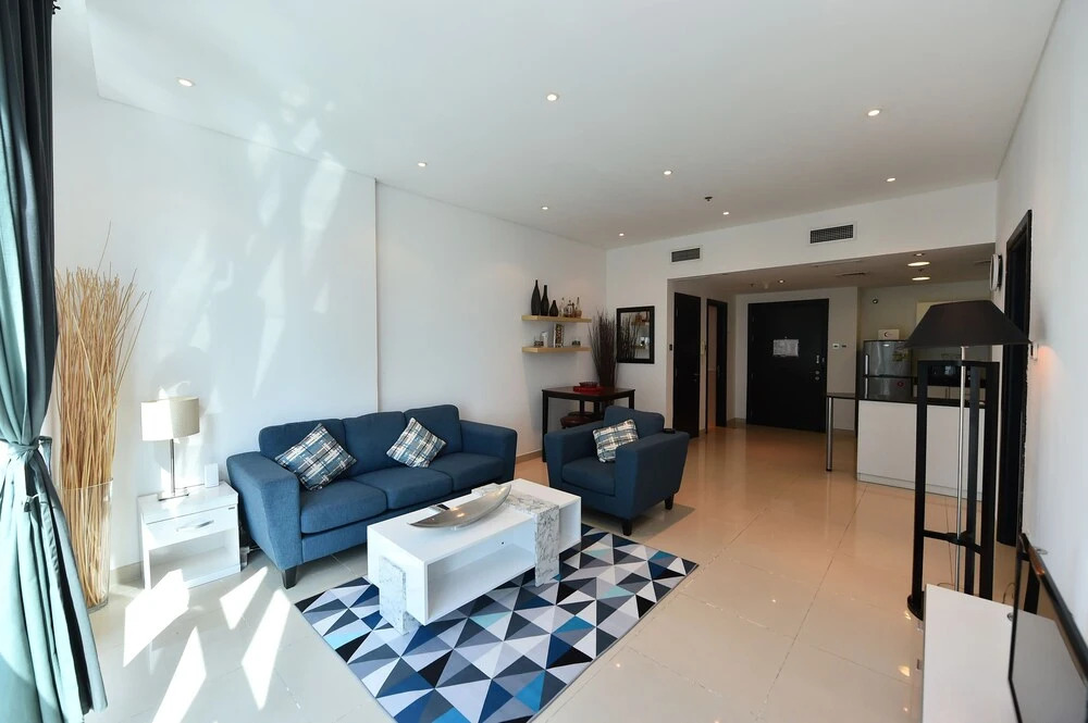 Дубай: KTH - Modern 1BR apartment Dubai Marina